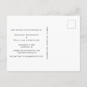 Foto van Gay Wedding Rainbow Save the Date Aankondigingskaart (Achterkant)