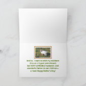 FOTO VAN GEIT/HAPPY VADERDAG/STUBBORN BUT LOVE KAART (Binnen)