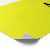 Foto van gekleurde ballonnen Foto van het tweede v Poster (Hoek)