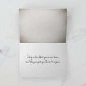 Foto van gekrulde oun kaart (Binnen)