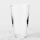 Foto van getuige op vrijgezellenfeest glas (Links)