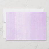 Foto van Girl First Heilige Commune Paars lavender Kaart (Achterkant)