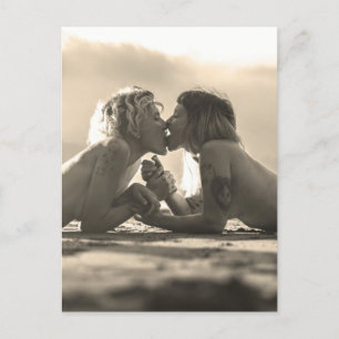 Foto van Girl Love Briefkaart