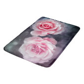 Foto van Girly Pink Roses Floral Badmat (Gekanteld)