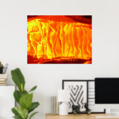 Foto van glas poster (Thuiskantoor)