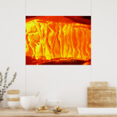 Foto van glas poster (Keuken)