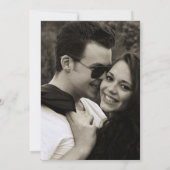 Foto van Glitter Olife & Leaves Lijst Weduwen Save The Date (Achterkant)