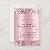 Foto van Glitter Roos Pink Kaart (Voorkant)