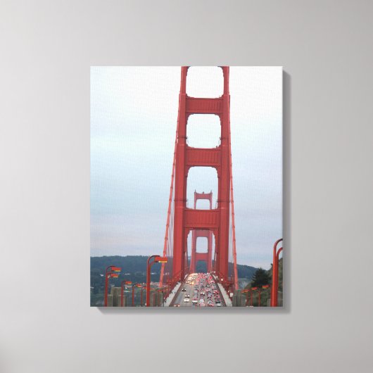 Foto van Golden Gate Bridge Wrapped Canvas Afdruk (Voorkant)