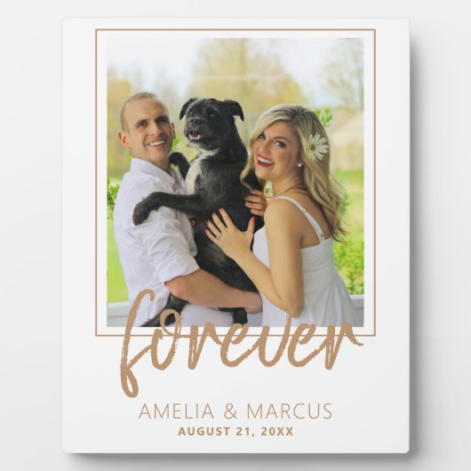 Foto van Golden Script Weddenschap Fotoplaat (Voorkant)