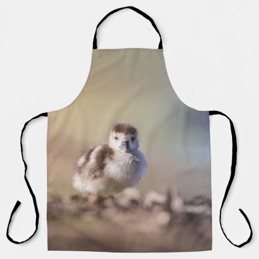 Foto van Goose Chick Natuur Schort (Voorkant)