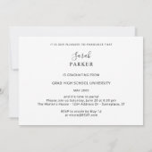 Foto van Graduation Party Modern 6 Kaart (Achterkant)