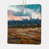 Foto van Grand Teton National Park Mountain Keramisch Ornament (Links)