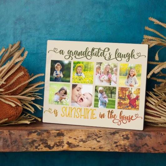 Foto van Grandchild Quote Fotoplaat (Zijkant)