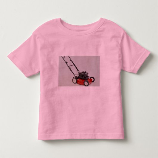 Foto van grasmower kinder shirts (Voorkant)