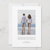 Foto van Grateful Weddenschap Hartelijk dank Bedankkaart (Achterkant)