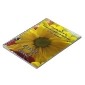 Foto van Gratitude Journal Yellow Daisy Notitieboek (Linkerzijde)