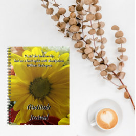 Foto van Gratitude Journal Yellow Daisy Notitieboek
