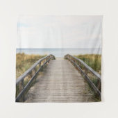 FOTO VAN GRAY WOODEN BRIDGE WANDKLEED (Voorkant)