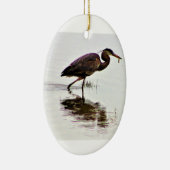 Foto van Great Blue Heron Keramisch Ornament (Rechts)