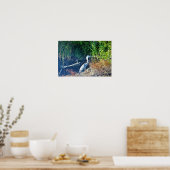 Foto van Great Blue Heron Poster (Keuken)