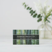 Foto van Green Bamboo Visitekaartje (Staand voorkant)