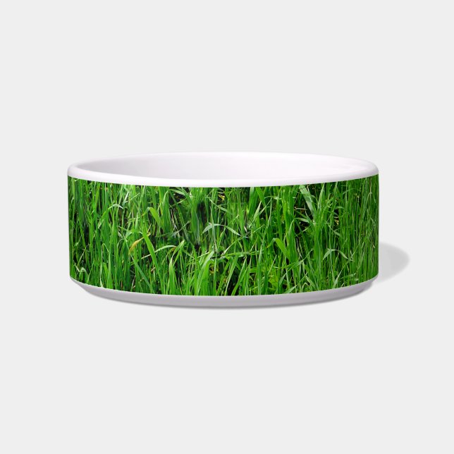 Foto van Green Grass Voerbakje (Voorkant)