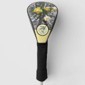 Foto van Green Woodpecker Flying Monogram Golfheadcover (Voorkant)