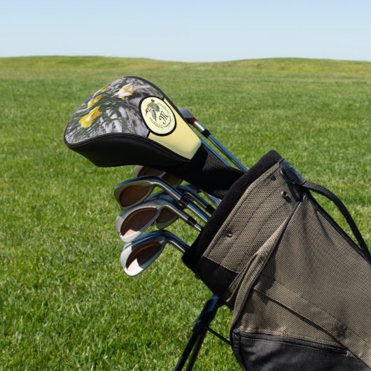 Foto van Green Woodpecker Flying Monogram Golfheadcover (Insitu)