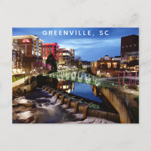 Foto van Greenville South Carolina Travel Briefkaart