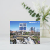 Foto van Greenville South Carolina Travel Briefkaart (Staand voorkant)