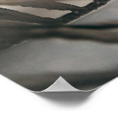 Foto van grijs net poster (Hoek)