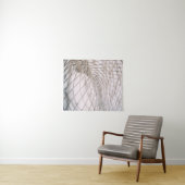 Foto van grijs net wandkleed (In Situ (horizontaal))