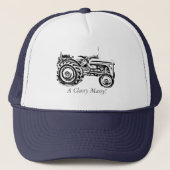 Foto van  grijze massey-gisttrekker Trucker Trucker Pet (Voorkant)