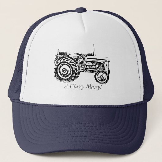 Foto van  grijze massey-gisttrekker Trucker Trucker Pet (Voorkant)