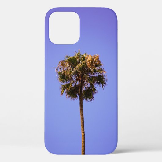 Foto van groene boom met schuine streep Case-Mate iPhone case (Achterkant)
