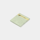 Foto van groene kikker post-it® notes (Schuin)