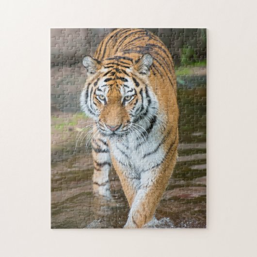 Foto van groot tijger legpuzzel (Verticaal)