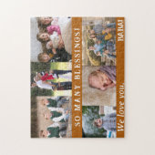 Foto van grootouder legpuzzel (Verticaal)