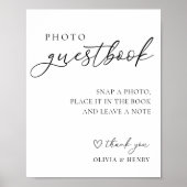 Foto van Guestbook Weddenschap Poster (Voorkant)