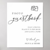 Foto van Guestbook Weddenschap Poster (Voorkant)