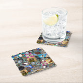 Foto van Guinee, collage; Kartonnen Onderzetters (Insitu)