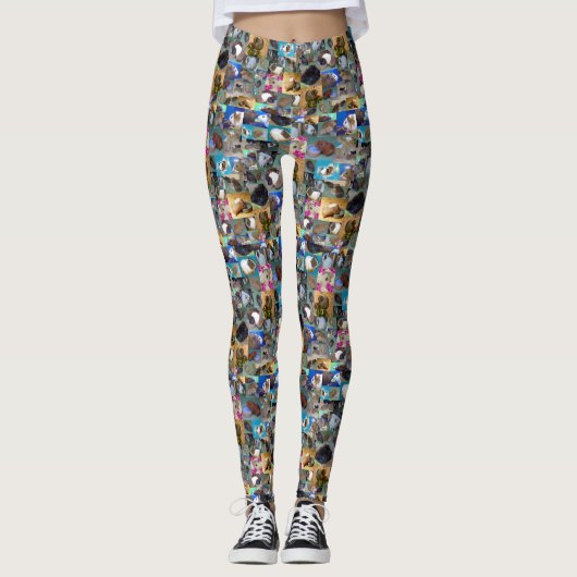 Foto van Guinee, collage, Leggings (Voorkant)