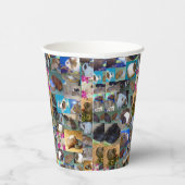 Foto van Guinee, collage; Papieren Bekers (Rechts)