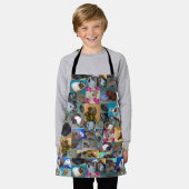 Foto van Guinee, collage van Kinder Schort (Gedragen)