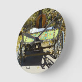 foto van Gypsy Caravan Trailer en Horse Cart Ronde Klok (Hoek)