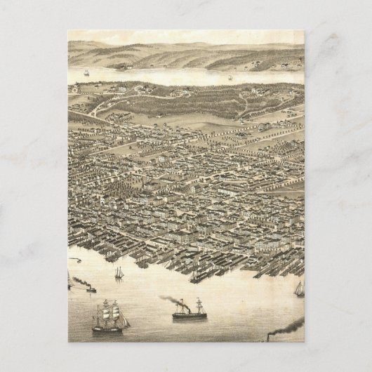  foto van Halifax (1879) Briefkaart (Voorkant)