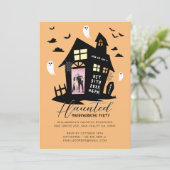 Foto van Halloween Housewarming Party Aankondiging (Staand voorkant)