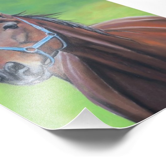 Foto van Hanover Horse Afdruk (Hoek)