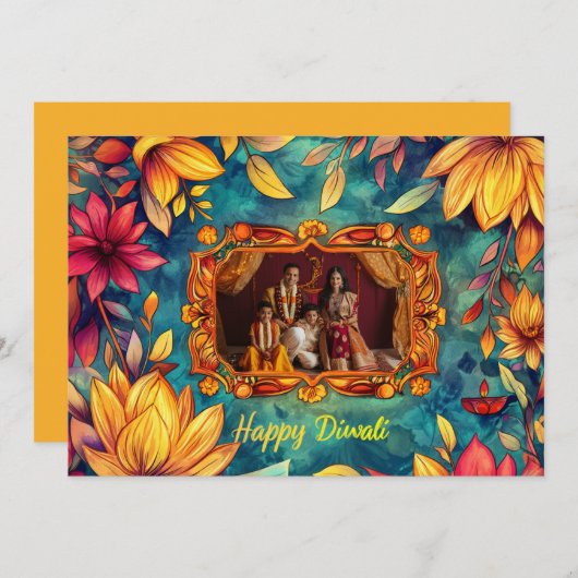 Foto van Happy Diwali (Voorkant / Achterkant)